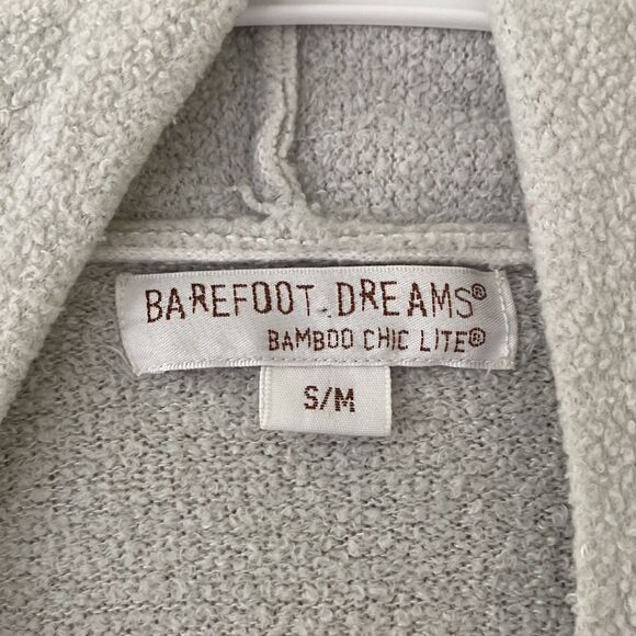 Barefoot Dreams Ombre Bamboo Chic‎ Lite Wrap Boho Cozy Cardigan Size S/M - Picture 7 of 8